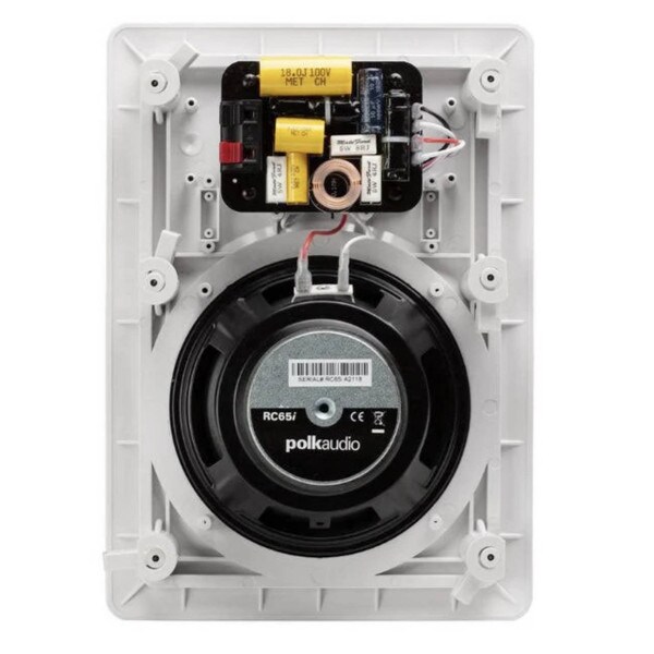 Main product image for Polk Audio RC65i In-Wall Speaker with 6-1/2" Woofer Pair243-628